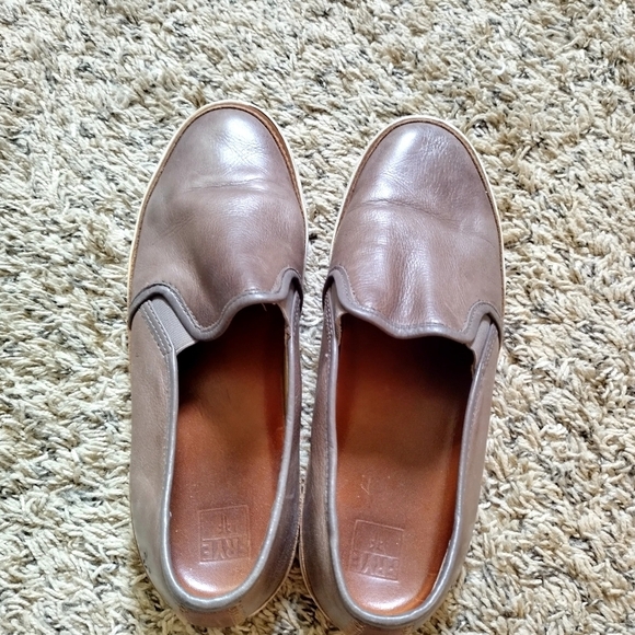 Frye Men's Gavin Leather Sneakers Sz 10 - Picture 4 of 7